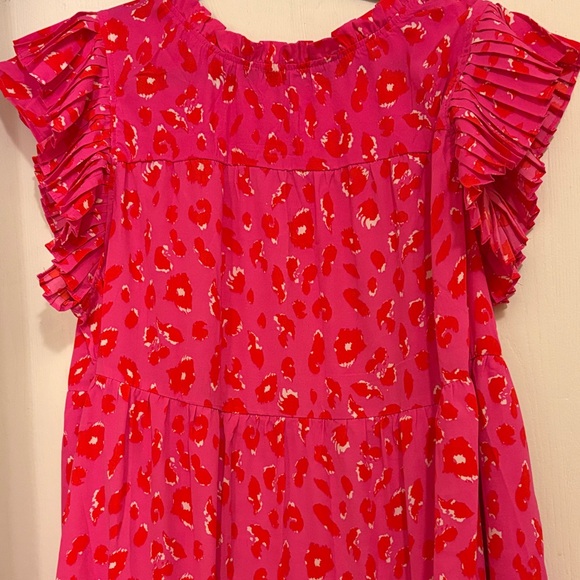 Pink Ruffle Dress - Picture 3 of 7